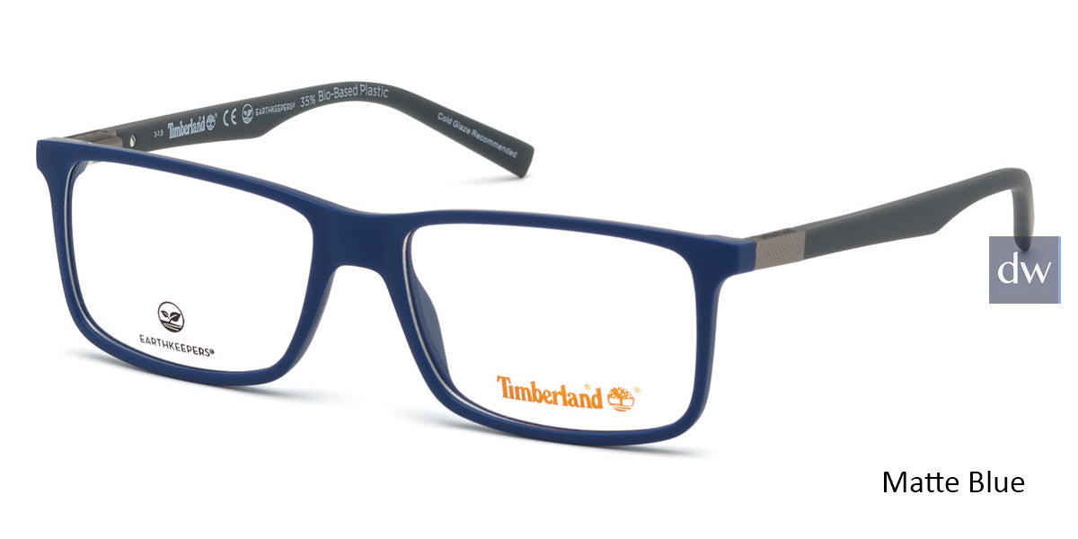 Matte Blue Timberland TB1650 Eyeglasses.