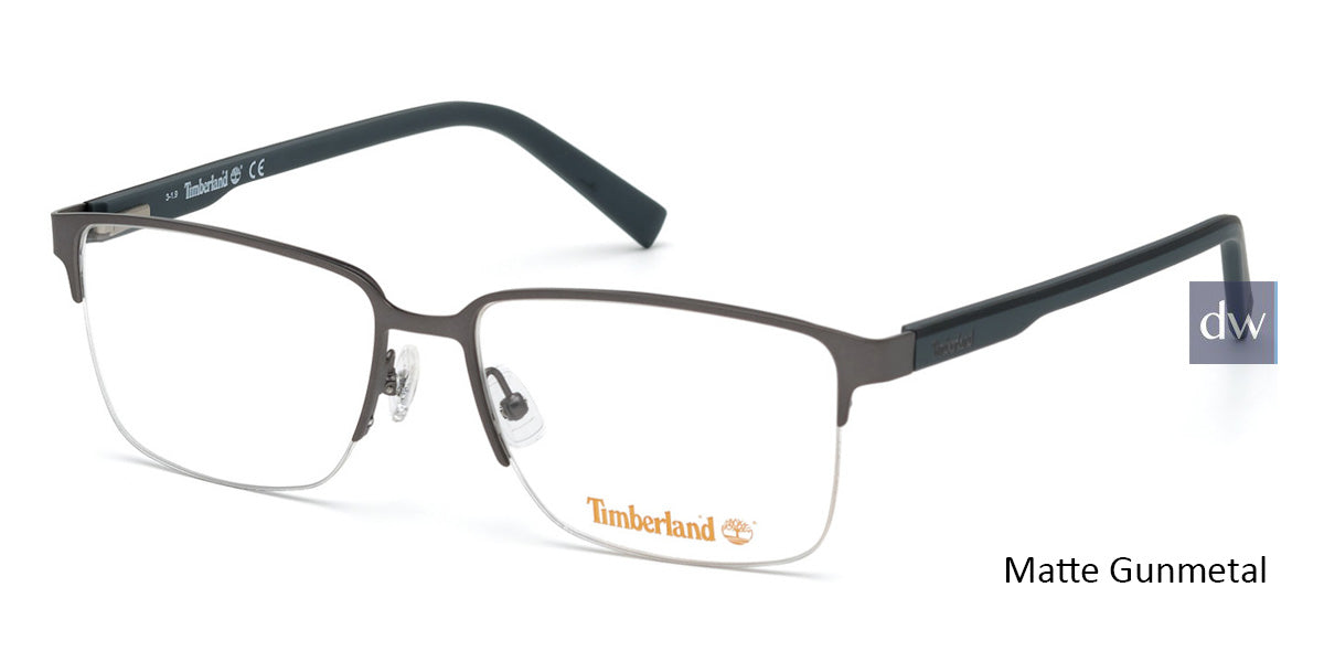Matte Gunmetal Timberland TB1653 Eyeglasses