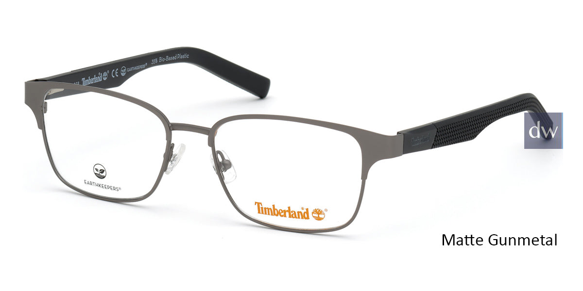 Matte Gunmetal Timberland TB1665 Eyeglasses