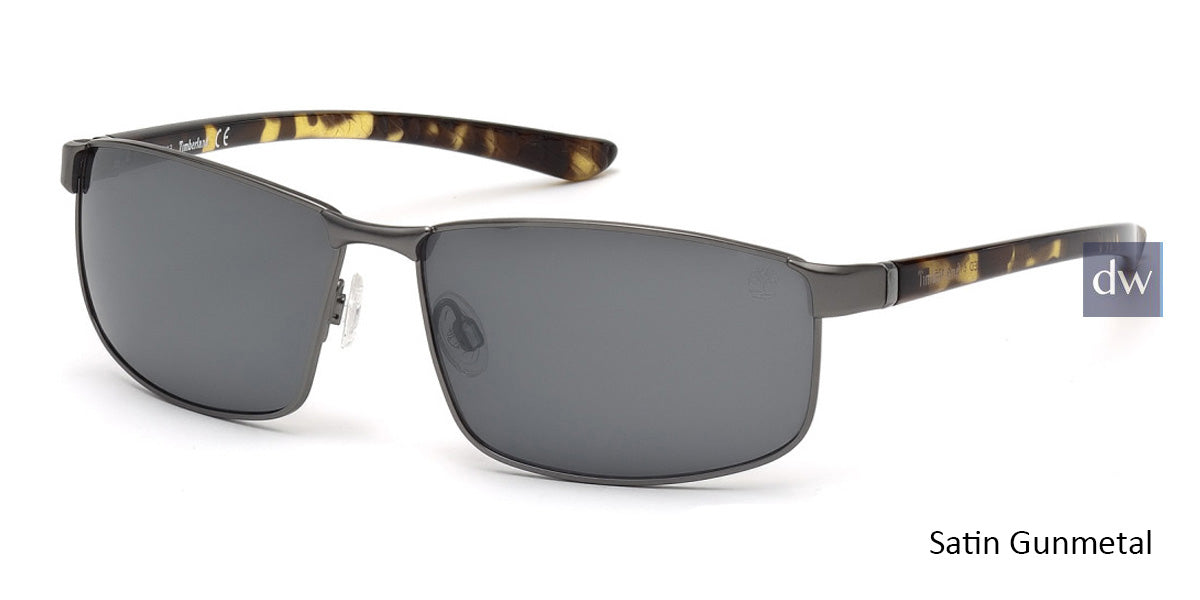 Satin Gunmetal Timberland TB9035 Sunglasses.