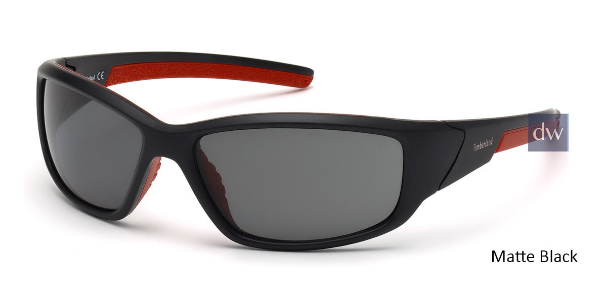 Matte Black Timberland TB9049 Sunglasses