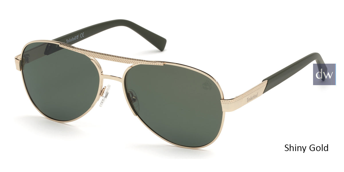 Shiny Gold Timberland TB9214 Sunglasses