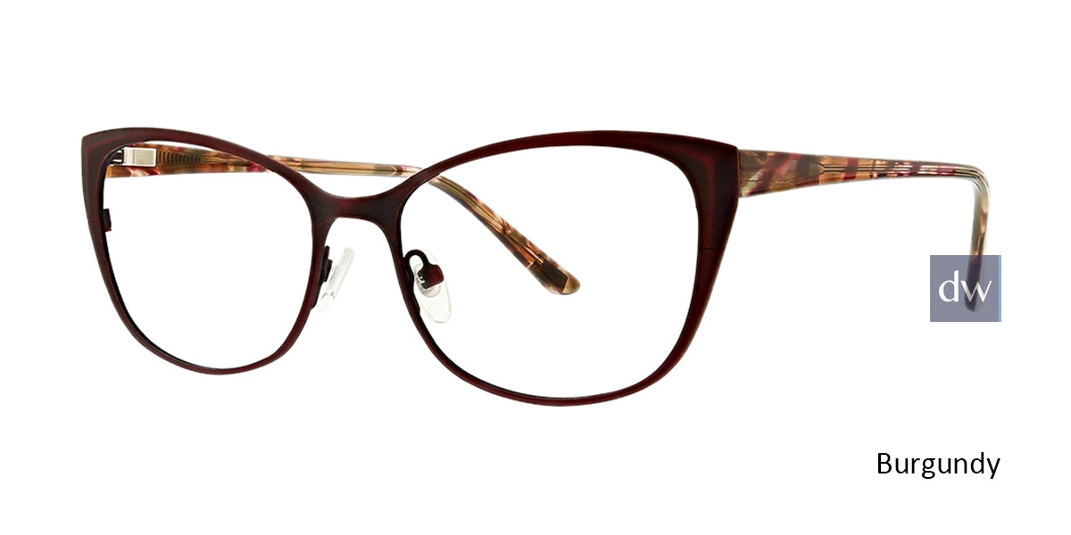 Burgundy Xoxo Taos Eyeglasses.