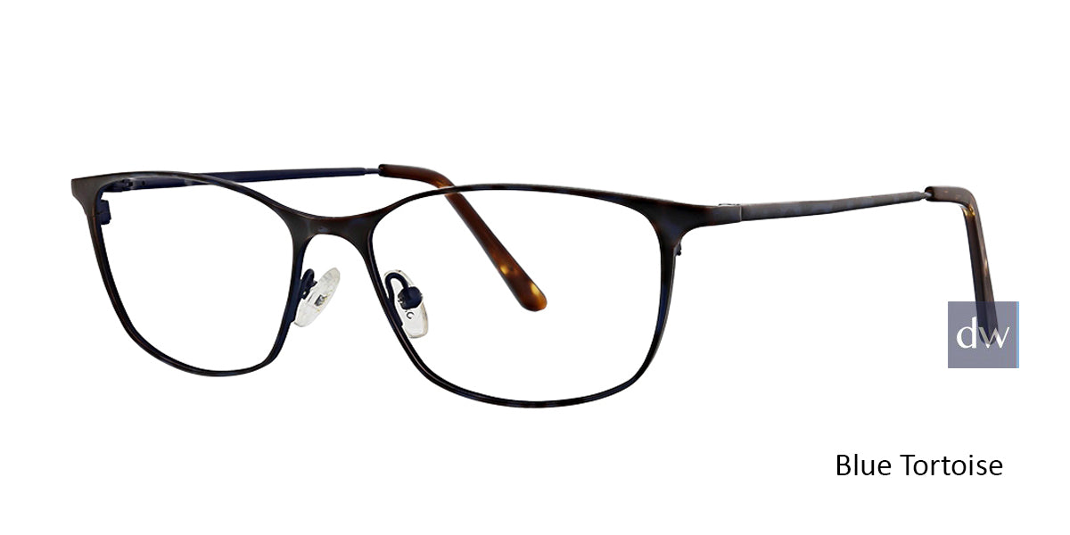Blue Tortoise Xoxo Taza Eyeglasses.
