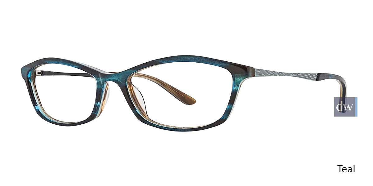 Teal Xoxo Avila Eyeglasses.