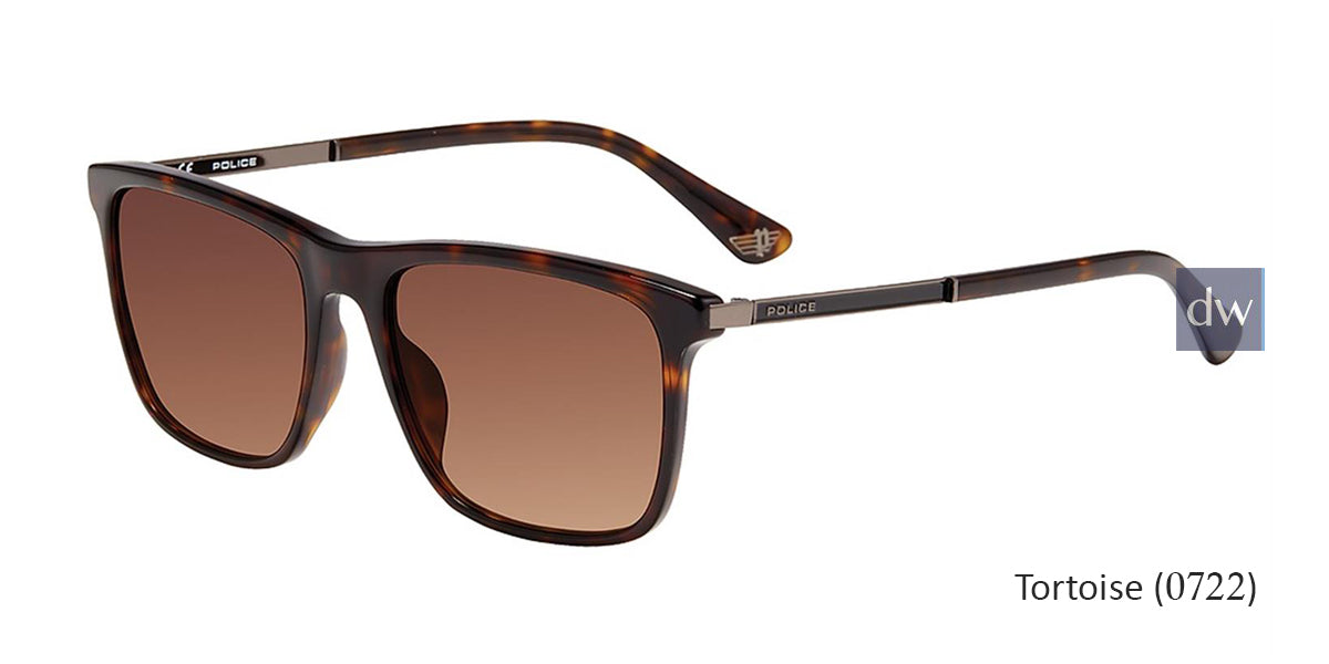 Tortoise(0722) Police SPLA56 Sunglasses.