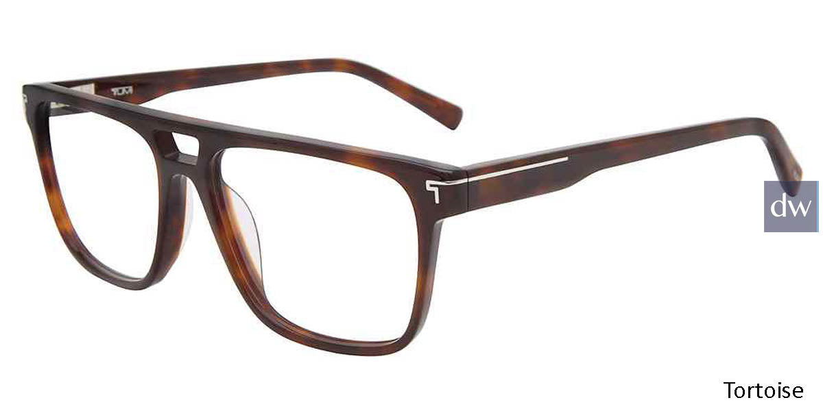 TORTOISE-0722 Tumi VTU515 Eyeglasses