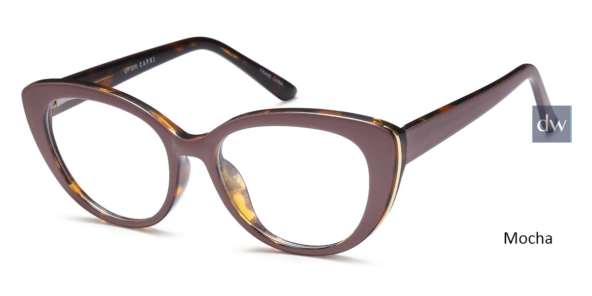 Mocha CAPRI 4U UP306 Eyeglasses