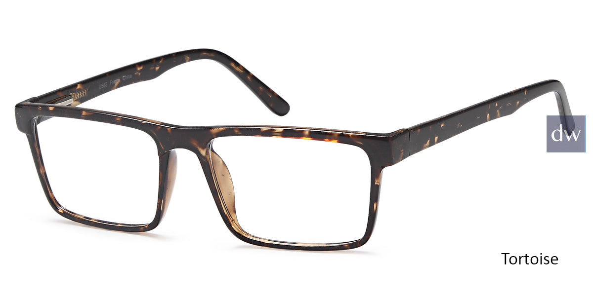 Tortoise Capri 4U US 83 Eyeglasses.