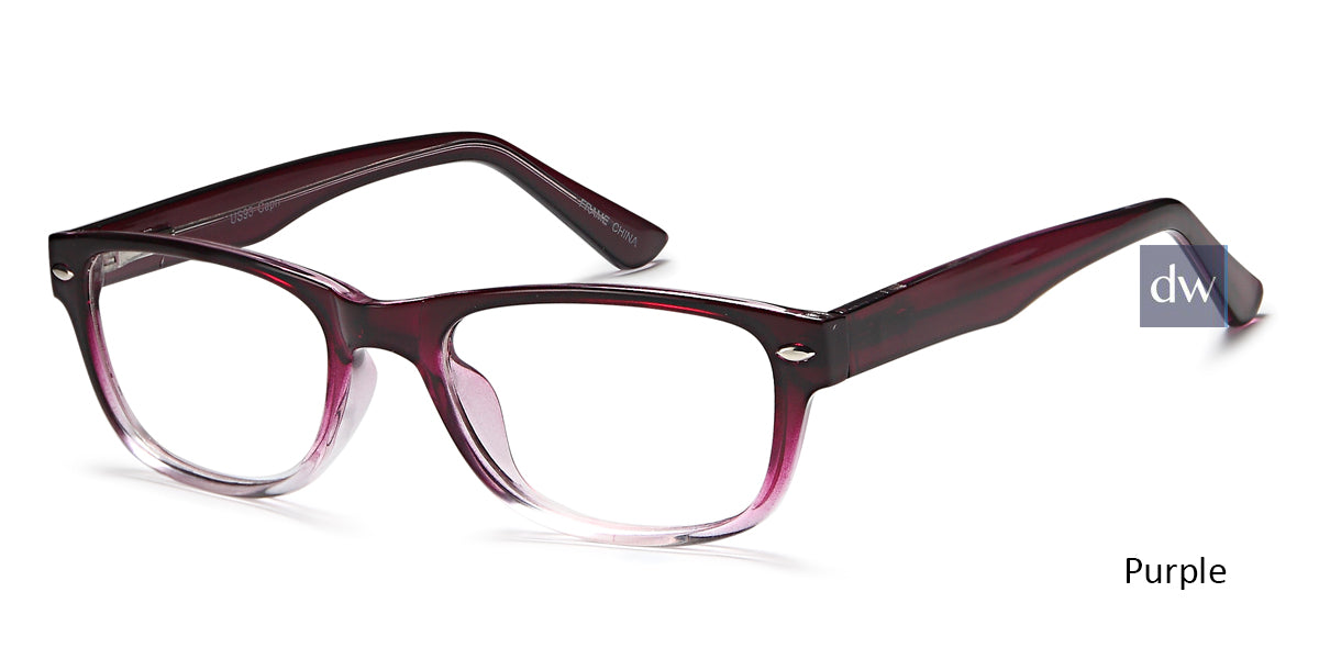 Purple Capri 4U US 93 Eyeglasses.