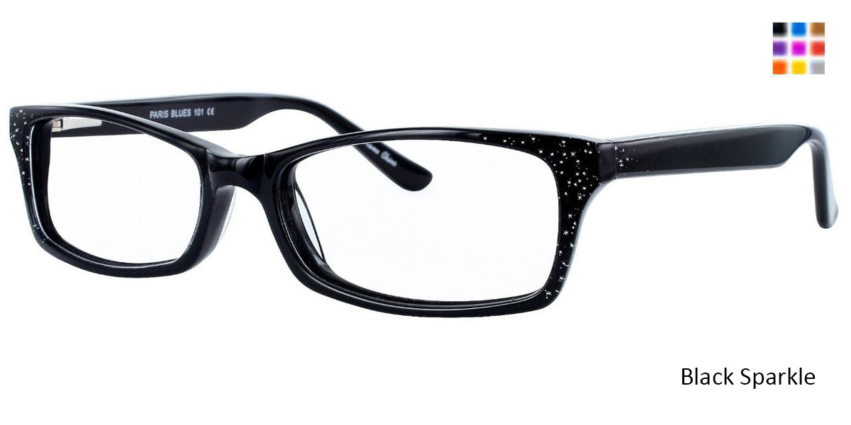 PARIS BLUES 101 Black Sparkle