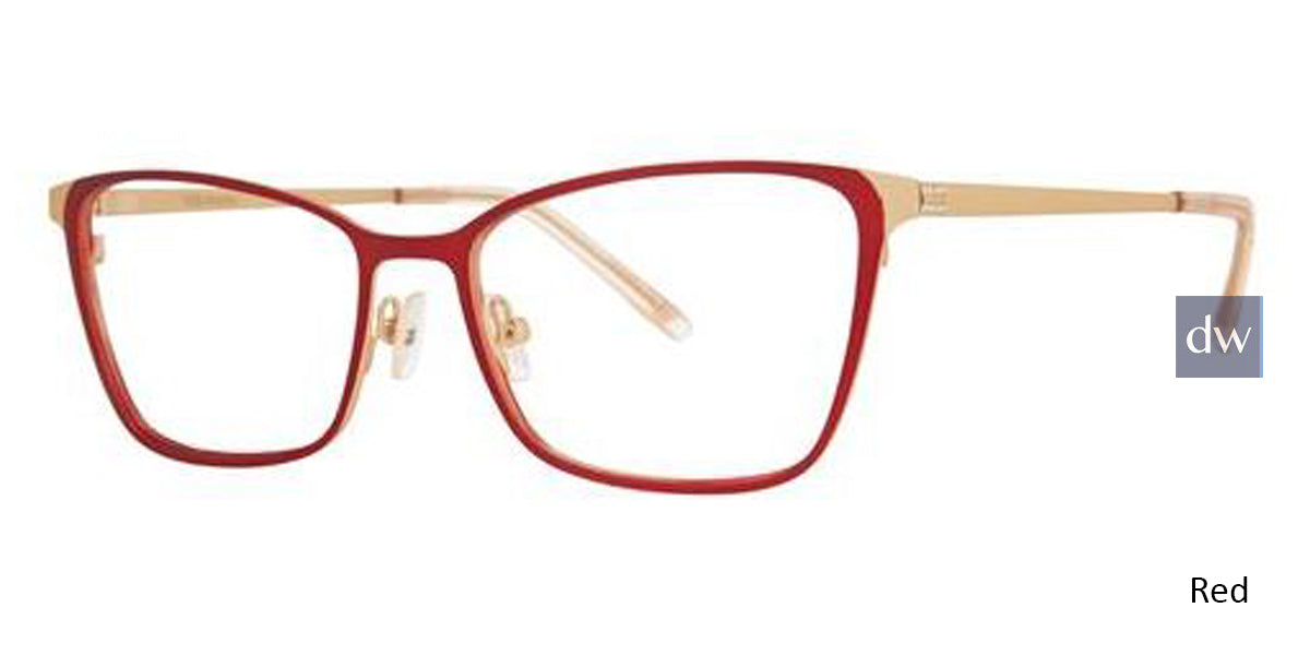 Red Vera Wang VA42 Eyeglasses.