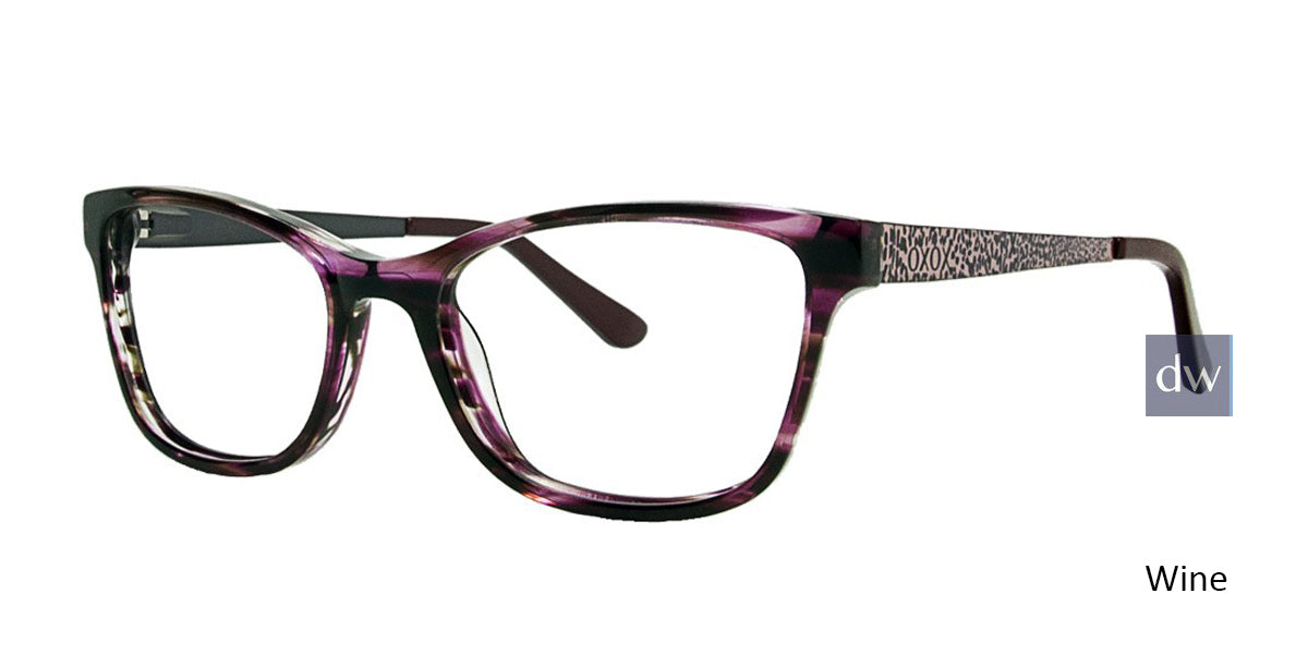 Wine Xoxo Verona Eyeglasses.