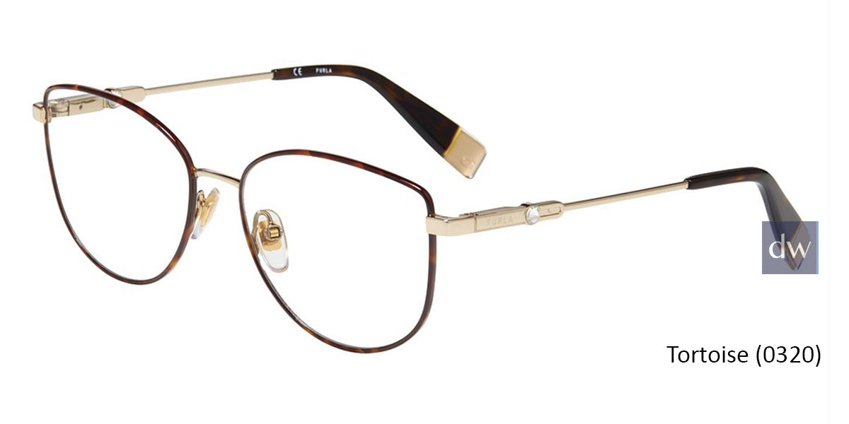 Tortoise (0320) Furla VFU391S Eyeglasses