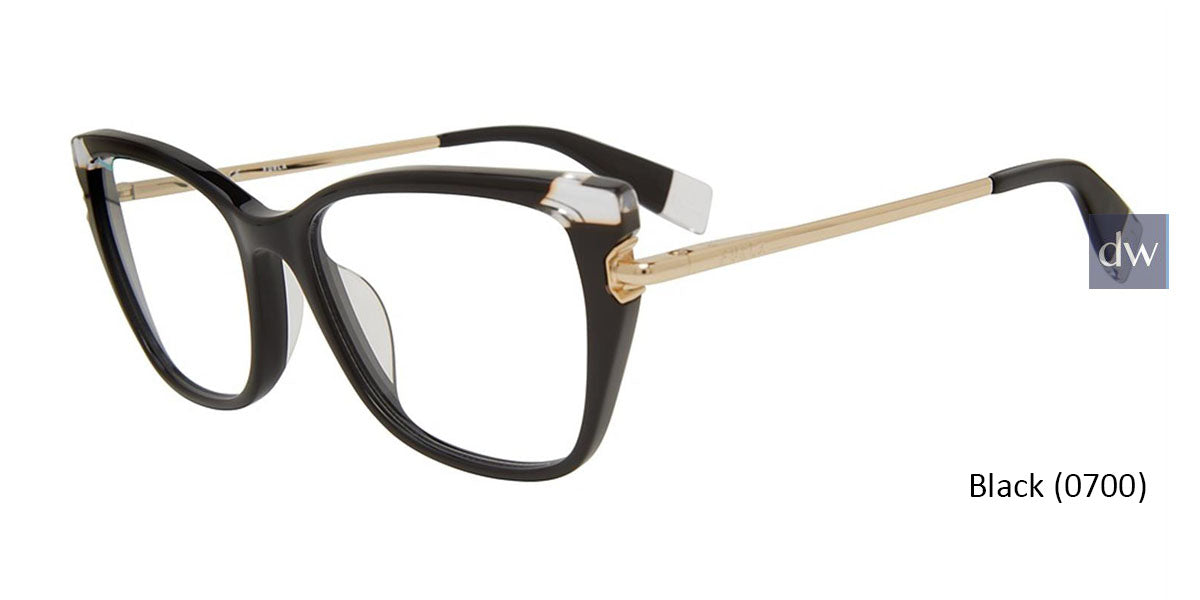 Black (0700) Furla VFU499V Eyeglasses