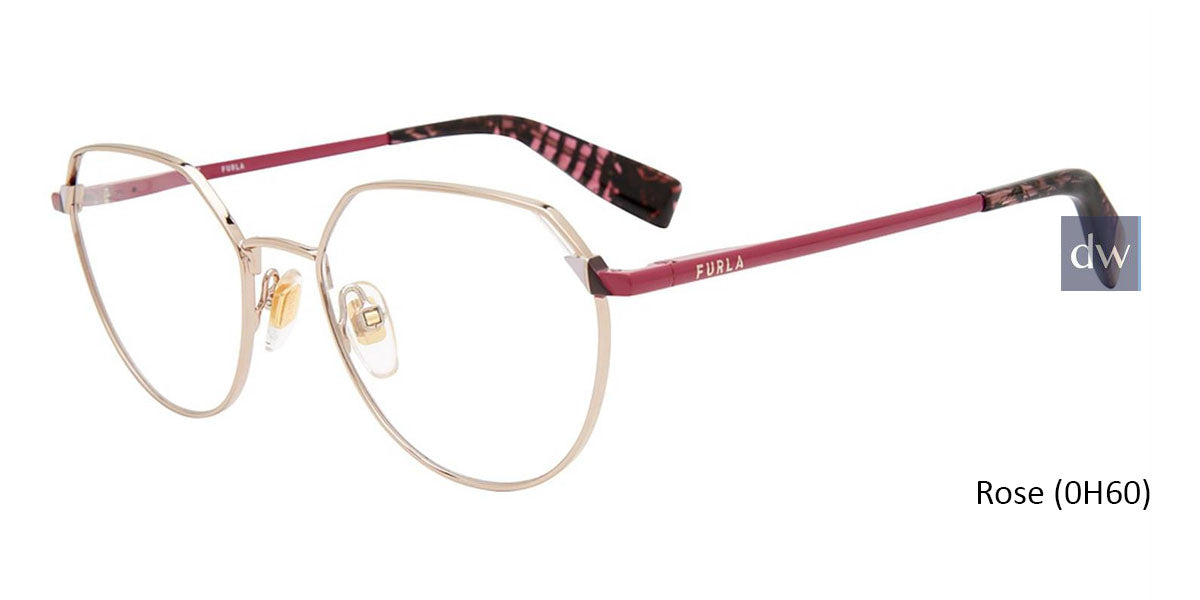 Rose (0H60) Furla VFU502 Eyeglasses