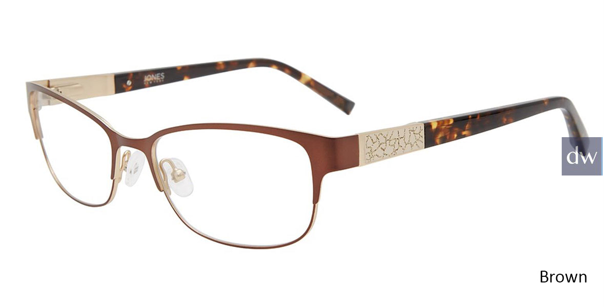 Brown Jones New York VJON499 Eyeglasses.