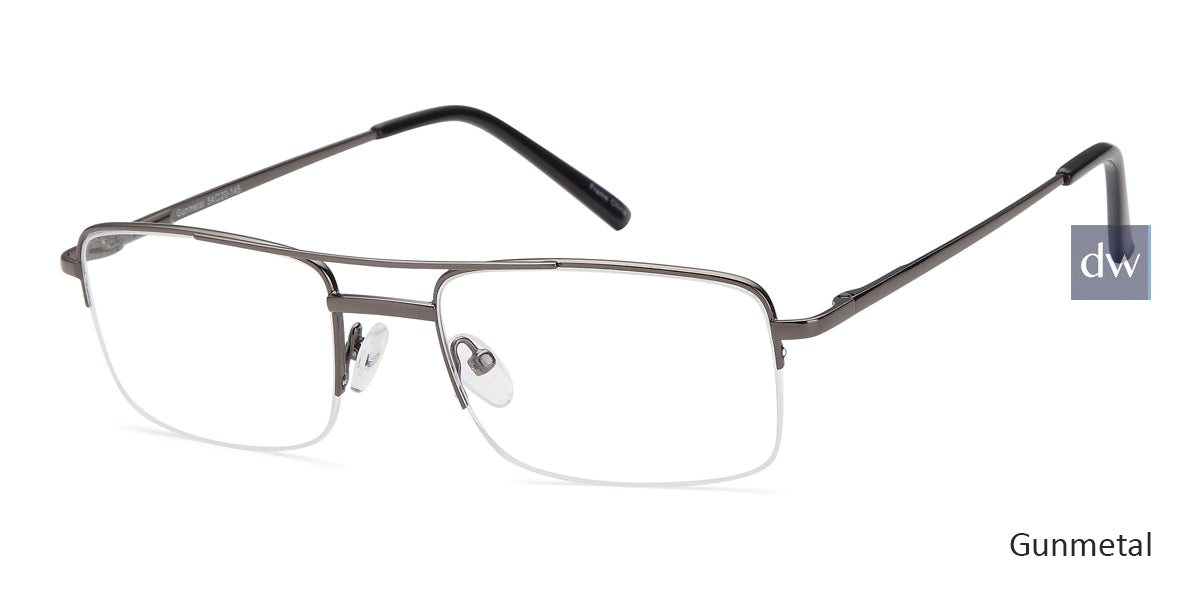 Gunmetal Capri Versailles Palace VP134 Eyeglasses.