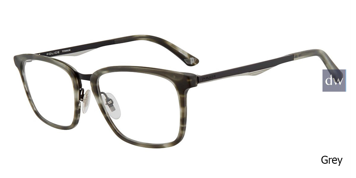 Grey Police VPL684 Eyeglasses.