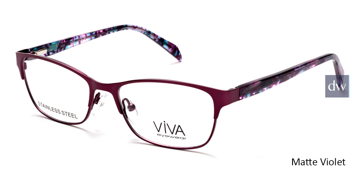 Matte Violet Viva VV4518 Eyeglasses.