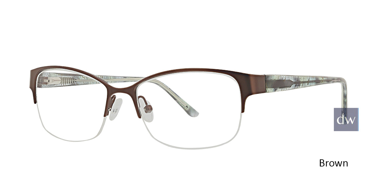 Brown Xoxo Ventura Eyeglasses.