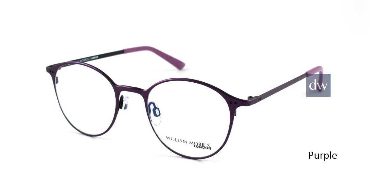 Purple William Morris London WM50057 Eyeglasses.