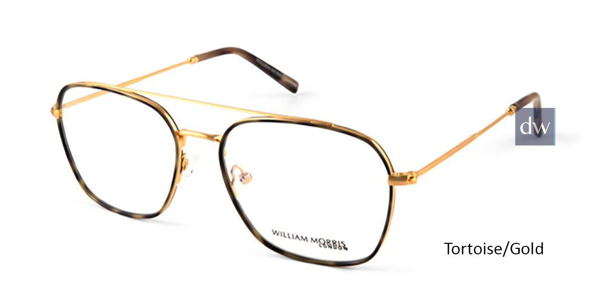 Tortoise/Gold William Morris London WM50102 Eyeglasses.