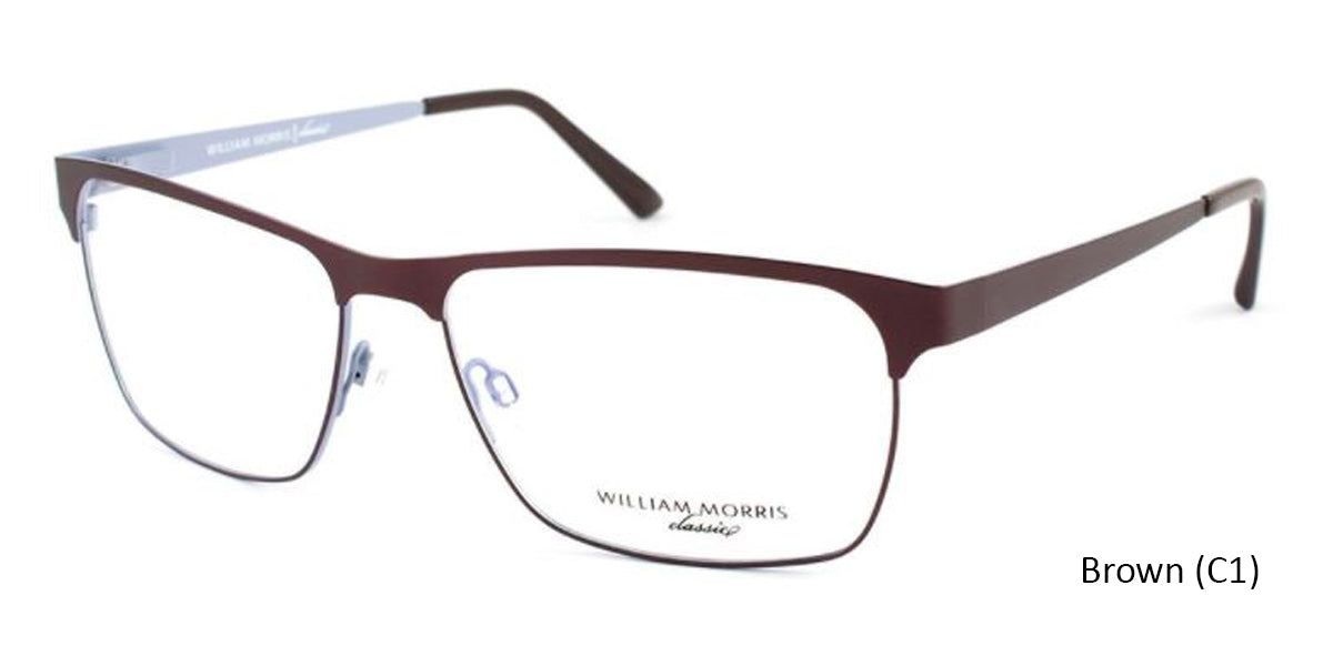 Brown(C1) William Morris London WMADAM Eyeglasses.