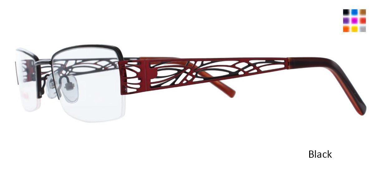 Black WOMANS DAY 161 Eyeglasses