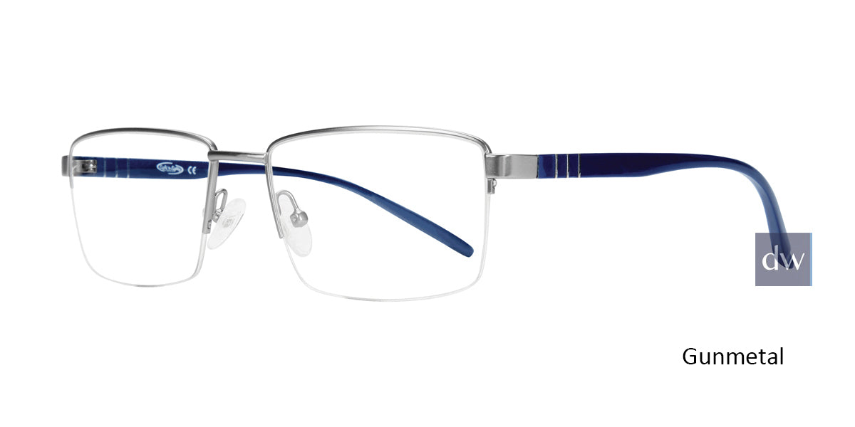 Gunmetal Eight To Eighty Walter Eyeglasses.