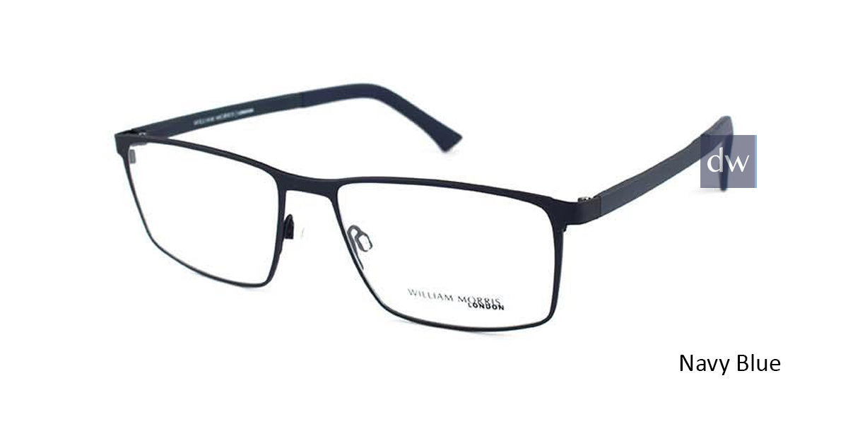 Navy Blue William Morris London WM50094 Eyeglasses.