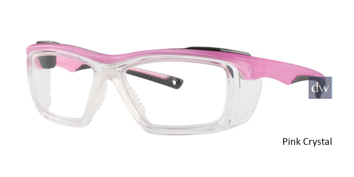Pink Crystal Wolverine W036 Safety Eyeglasses