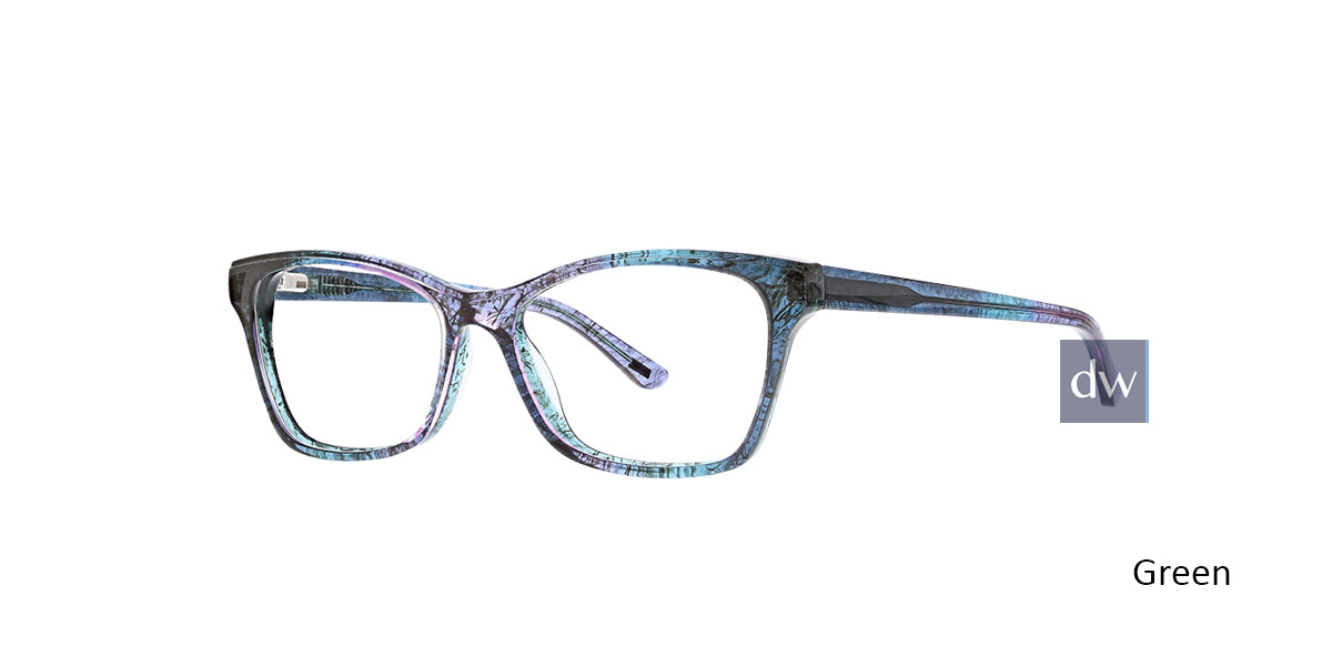 Green Xoxo Hemming Eyeglasses.