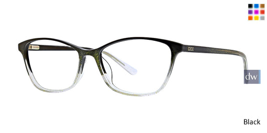 Black Xoxo Sutton Eyeglasses.