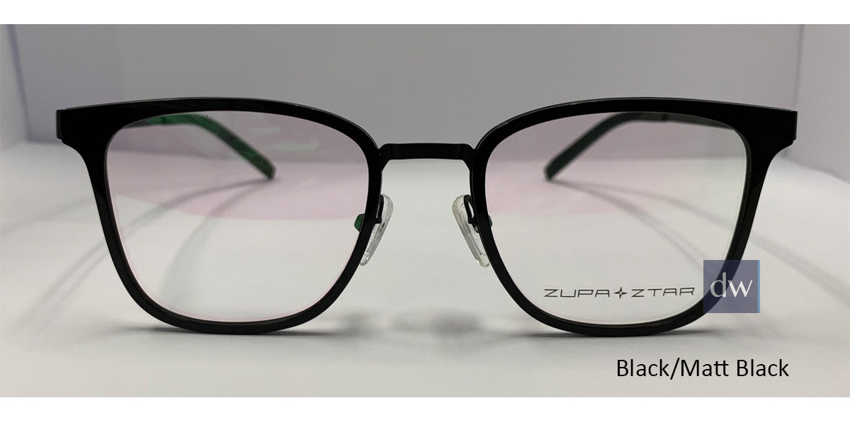 Black/Matt Black Zupa Ztar Zz448A Eyeglasses - Teenager.