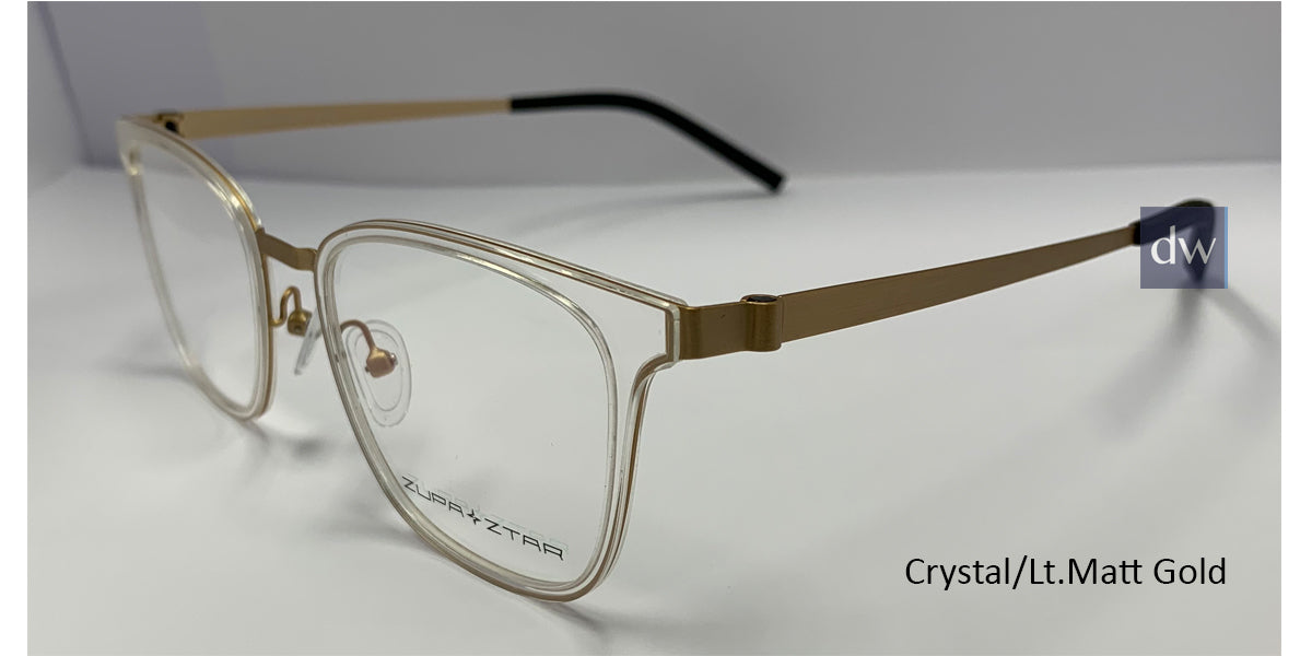 Crystal /Lt.Matt Gold Zupa Ztar Zz5448B Eyeglasses - Teenager.