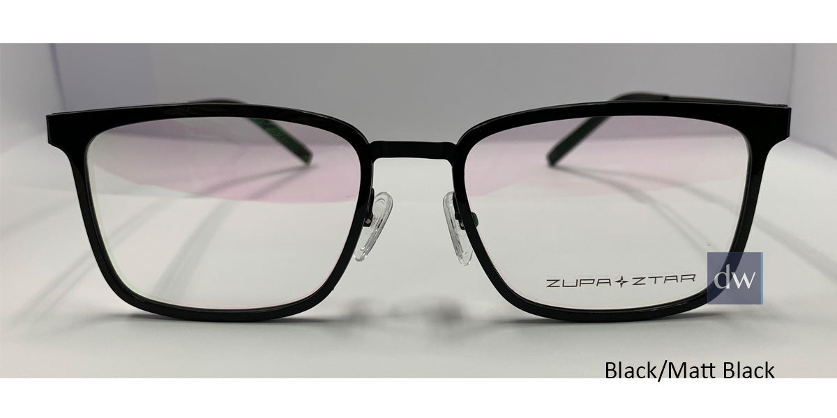 Black/Matt Black Zupa Ztar Zz5449A Eyeglasses.