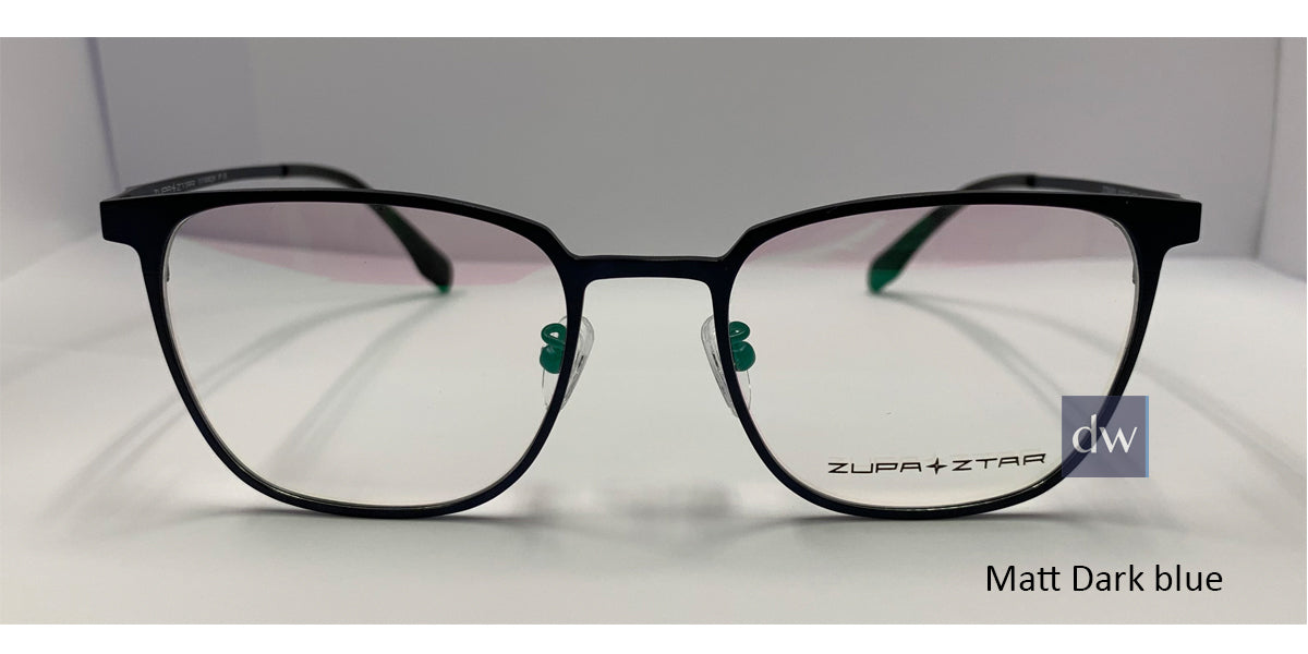 Matt Dark Blue Zupa Ztar Zz 5453B Eyeglasses.