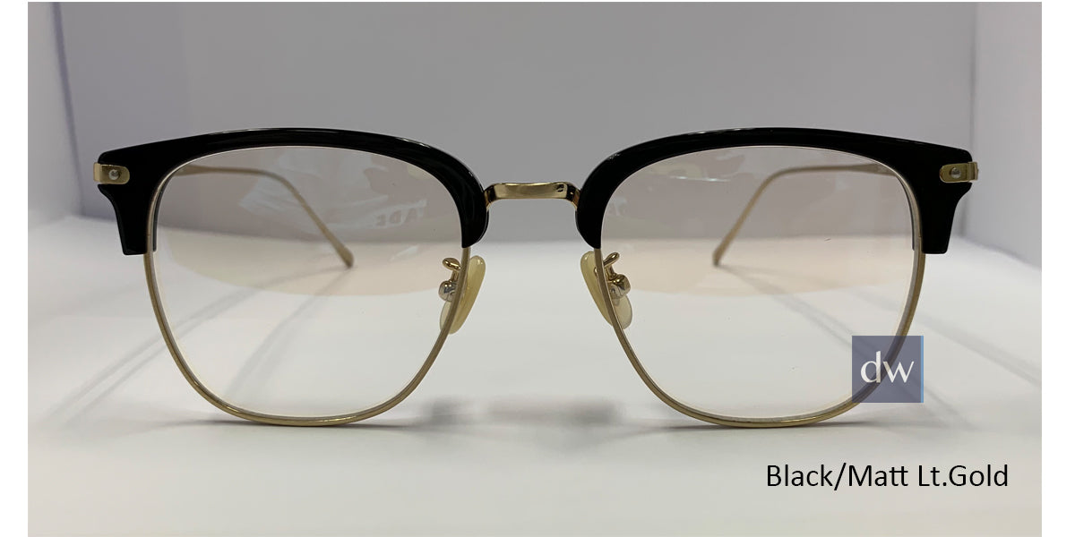 Black/Matt Lt.Gold Zupa Ztar Zz 8001B Eyeglasses.