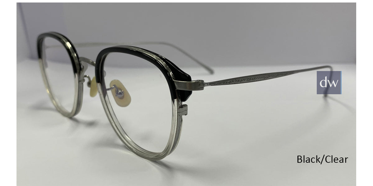 Black/Clear Zupa Ztar Zz8005E Eyeglasses.