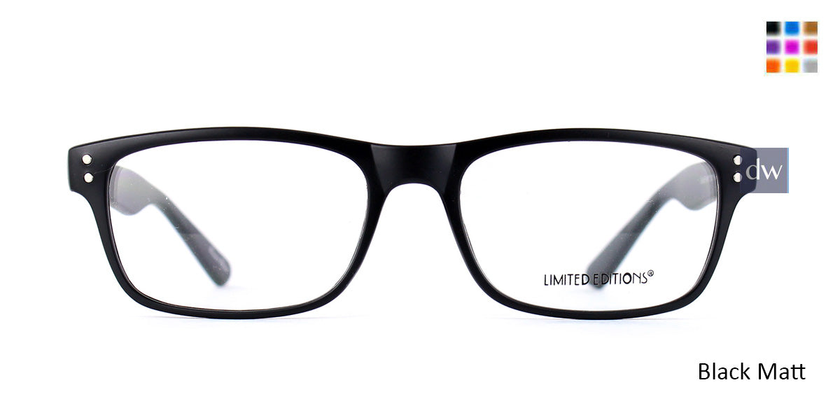 Black Matt Limited Edition Artwork Eyeglasses