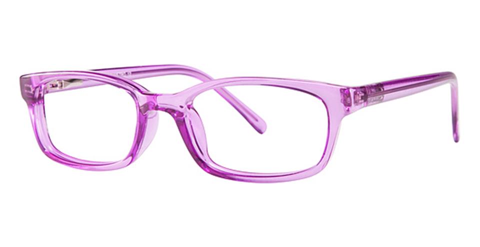 Purple:
Vivid Metro 12 Rectangle Eyeglasses in Purple — women's full acetate frame