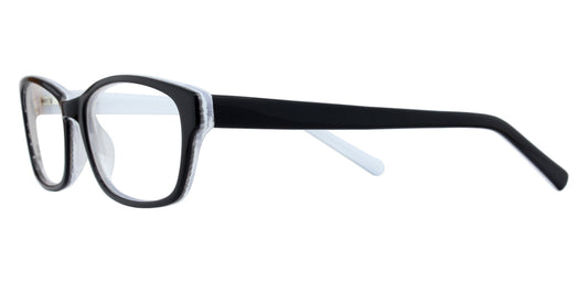 Black/White BELLA ITALIA 1226 Eyeglasses