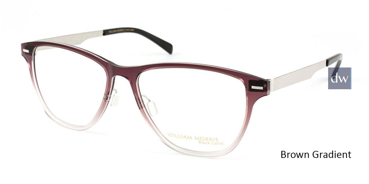 Brown Gradient William Morris Black Label BL501 Eyeglasses