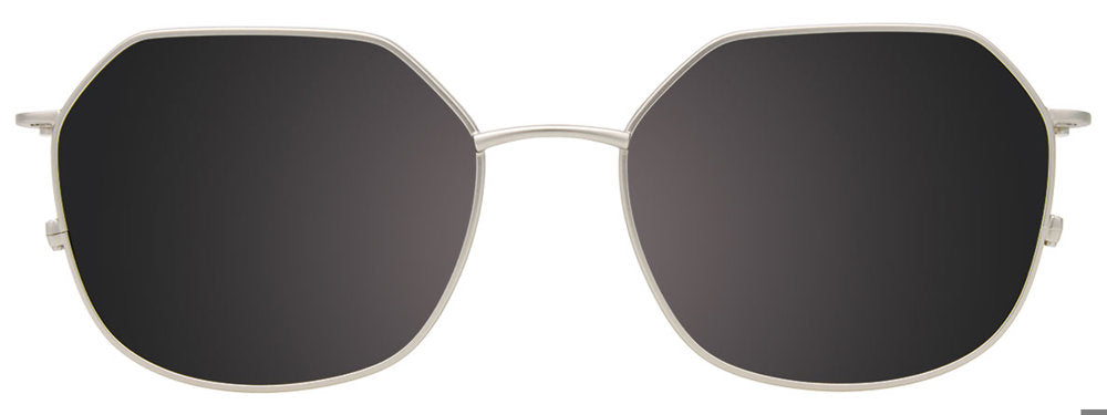 Blue Silver Dark Blue Tortoise Clip-On