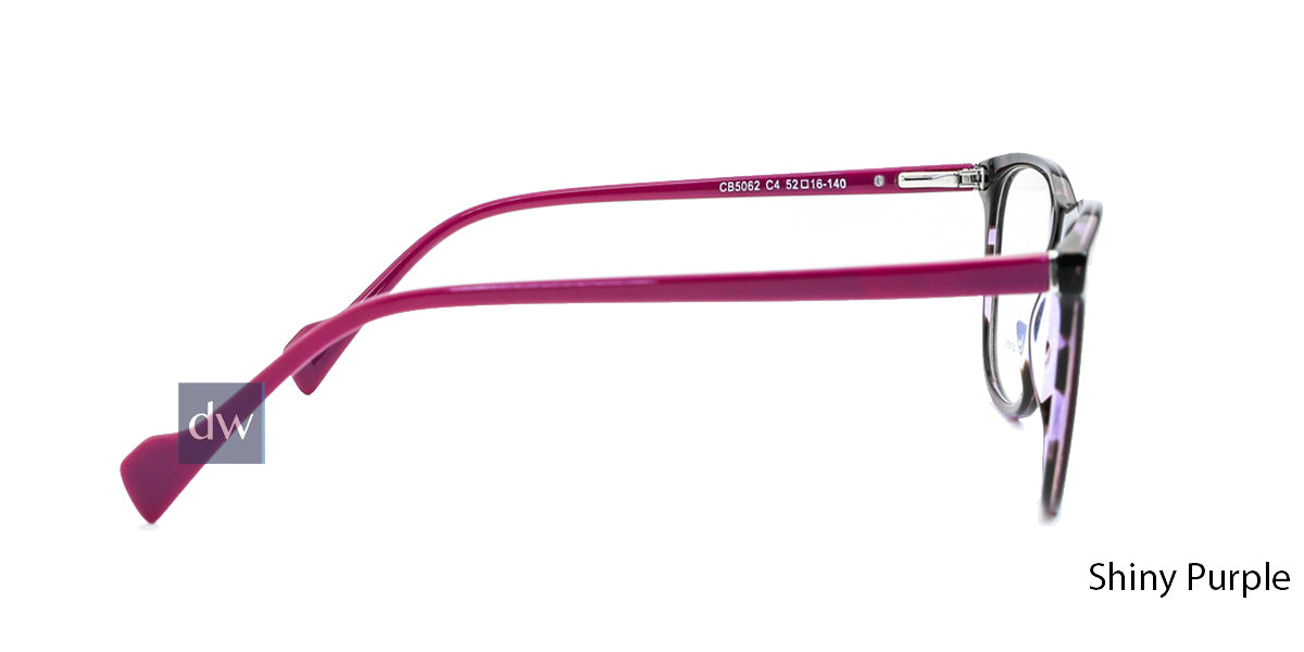 Shiny Purple Demi Daniel Walters CB5062 Eyeglasses.