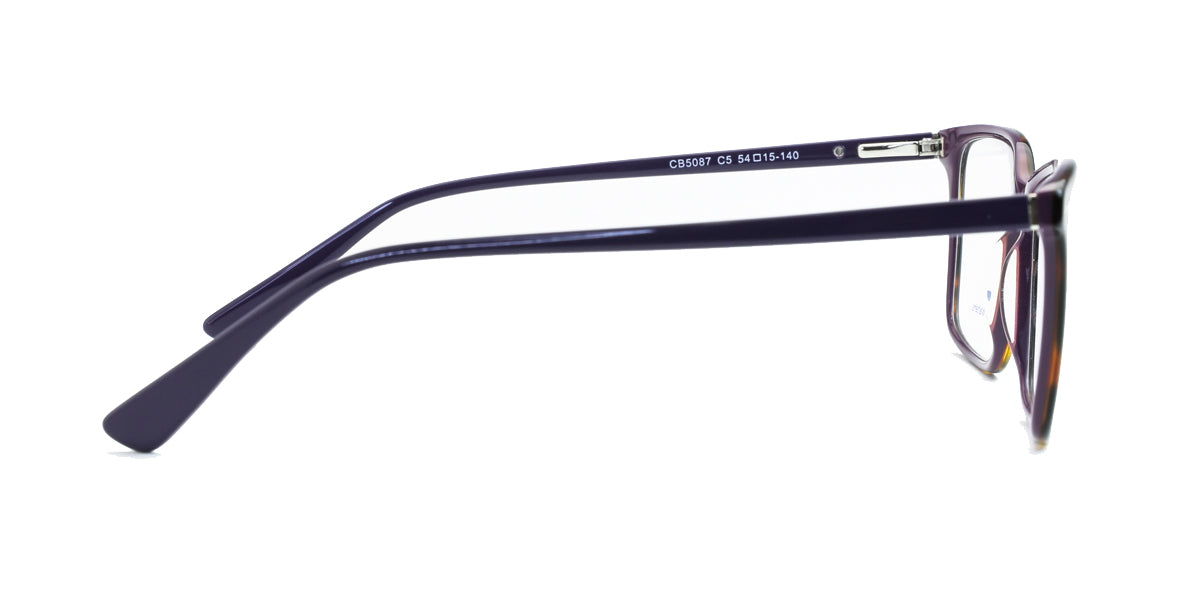 Shiny Purple Demi Daniel Walters CB5087 Eyeglasses.