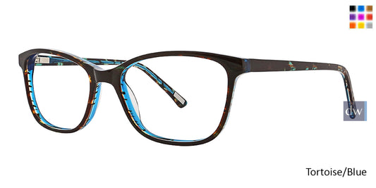 Tortoise/Blue Xoxo Clemente Eyeglasses