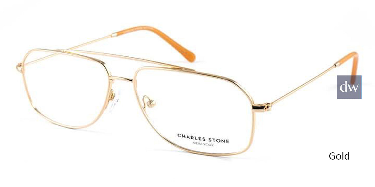 Gold William Morris Charles Stone NY CSNY30025 Eyeglasses