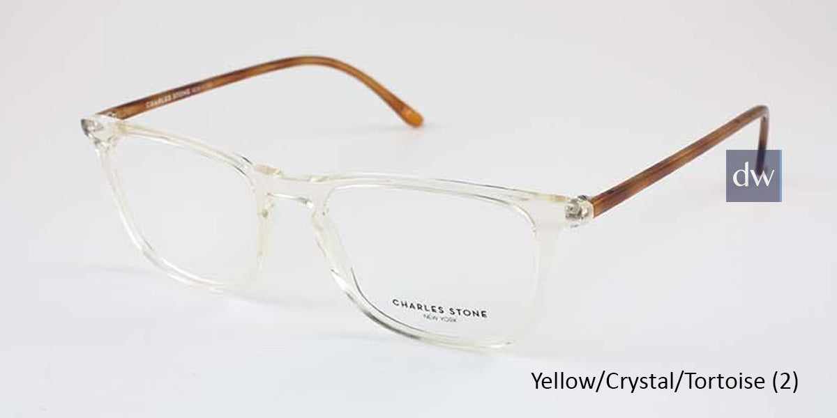 Yellow/Crystal/Tortoise (2) William Morris Charles Stone NY CSNY30034 Eyeglasses